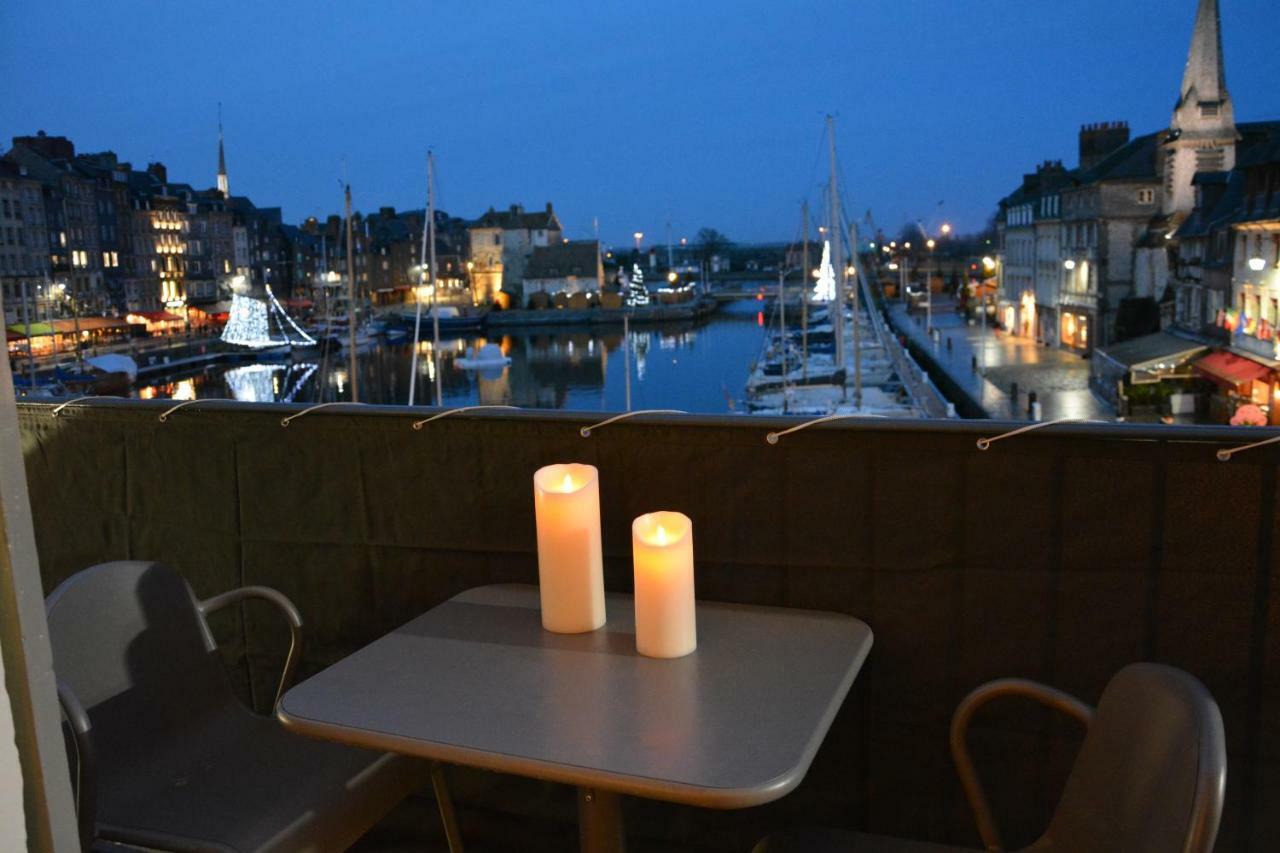 Le Balcon Du Port Daire Honfleur Dış mekan fotoğraf